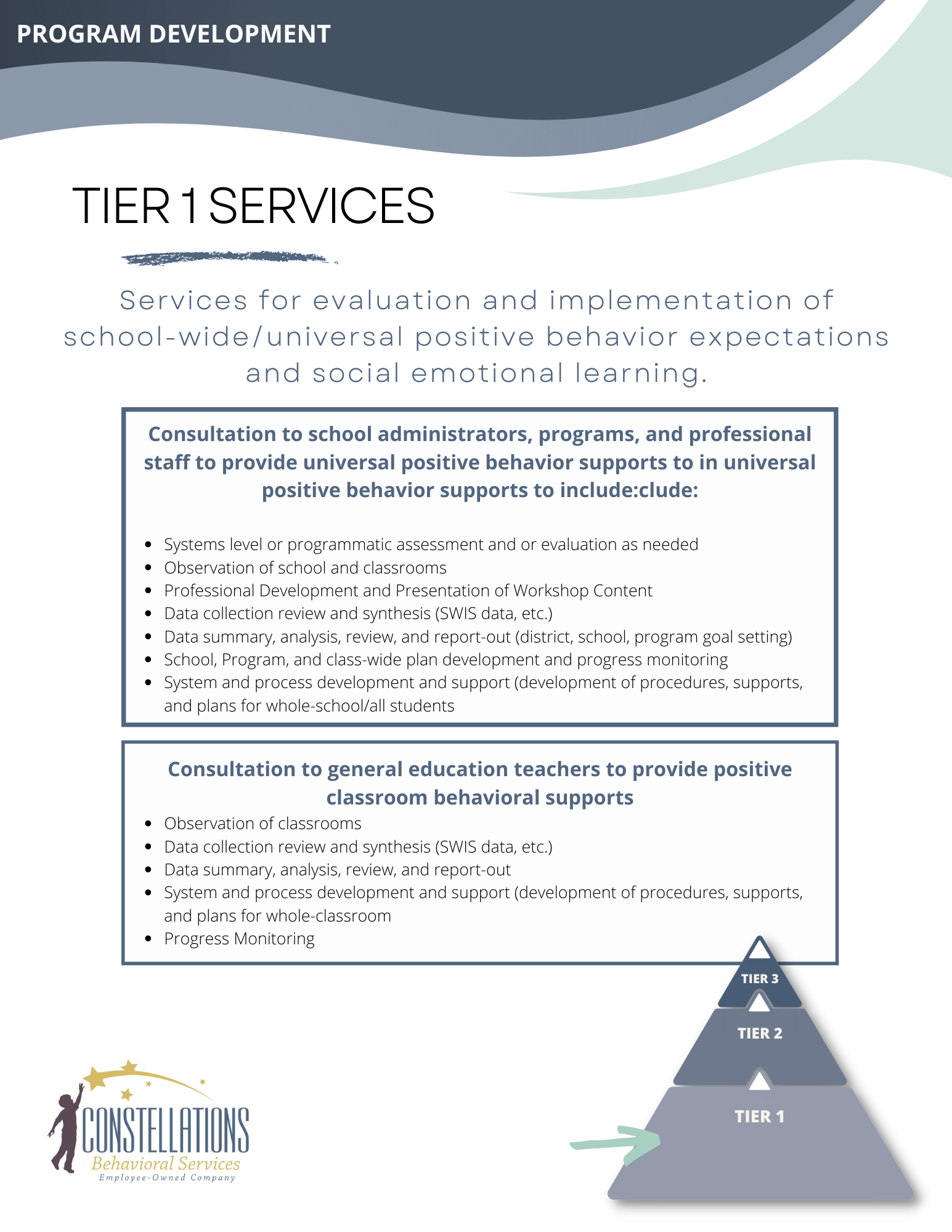 Tier 1 Services